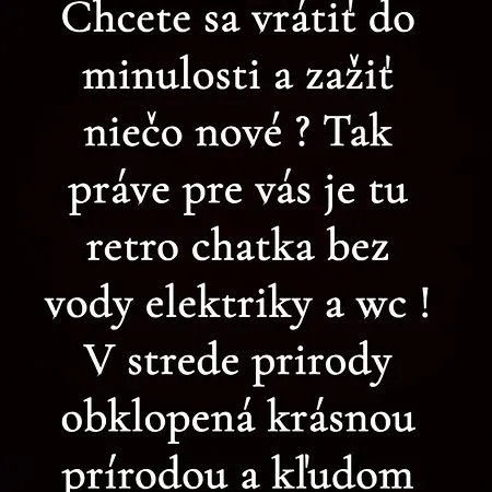 Appartement Retro U Hubky Ruzomberok